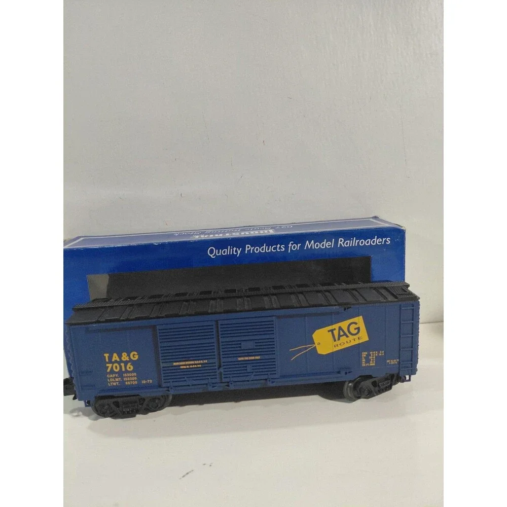 Industrial Rail 1103 O Gauge Model Railroad TN AL GA TAG 2x Door Boxcar w/Box